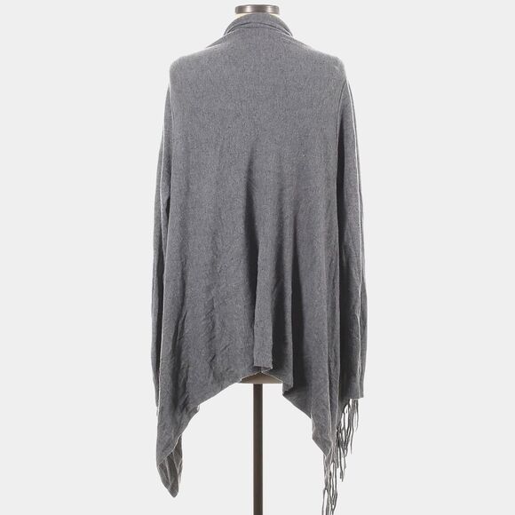 LOVESTITCH Wrap Cardigan Sweater Fringe Women's Medium Western Boho Travel Cozy - Picture 10 of 14